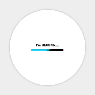 Im Loading please waiting icon Magnet